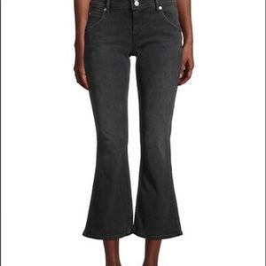 Hudson Collin Mid-Rise Bootcut Crop Jeans, Size 29